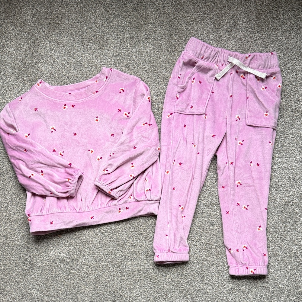 Cat & Jack velour set